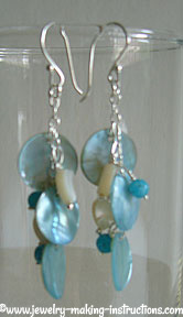 sea shell earrings/Sea Shell Earrings